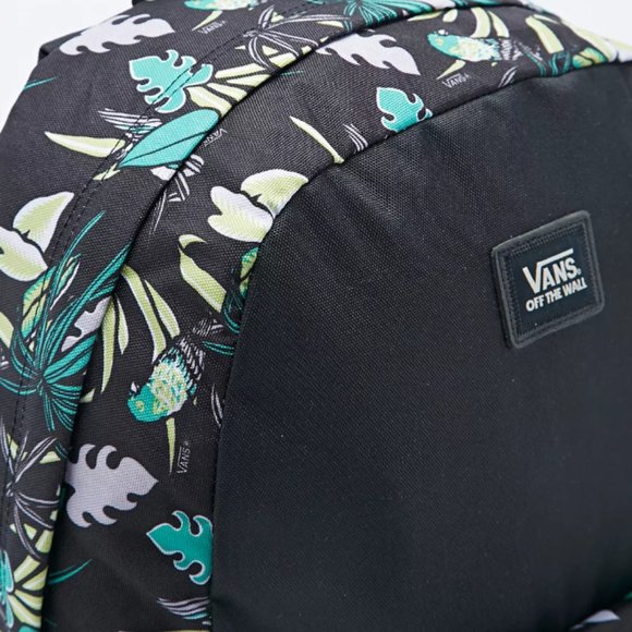 Vans Old Skool Tropical Backpack in Black - Picture 6 of 7